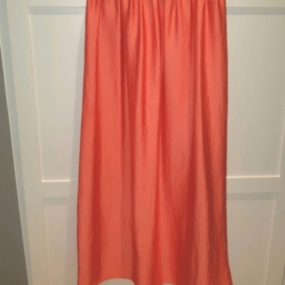 Brand New Mossimo Target Coral Pink Maxi Skirt - Picture 3 of 6